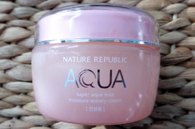 01 Nature Republic Super Aqua Max Moisture Watery Cream Pink Review